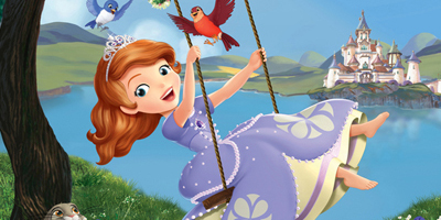 Zsófia hercegnő stílusú születésnap