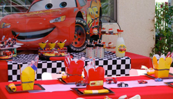 dekoracje zygzak mcqueen