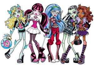 dekoracje monster high