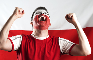 Dekoracje w stylu piłkarskim